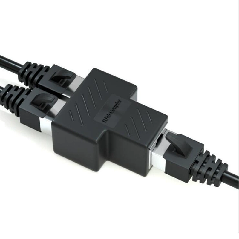 RJ45 один точка два -ротор RJ45 семинары 1 мать к щитку двойной -связь трёх -путь преобразующий головной защитный ремень на 2 матери делитель