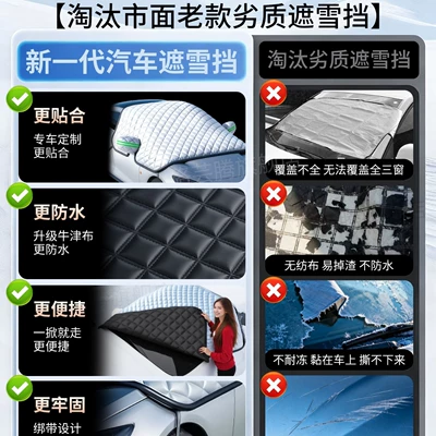Car snow shield – Cover