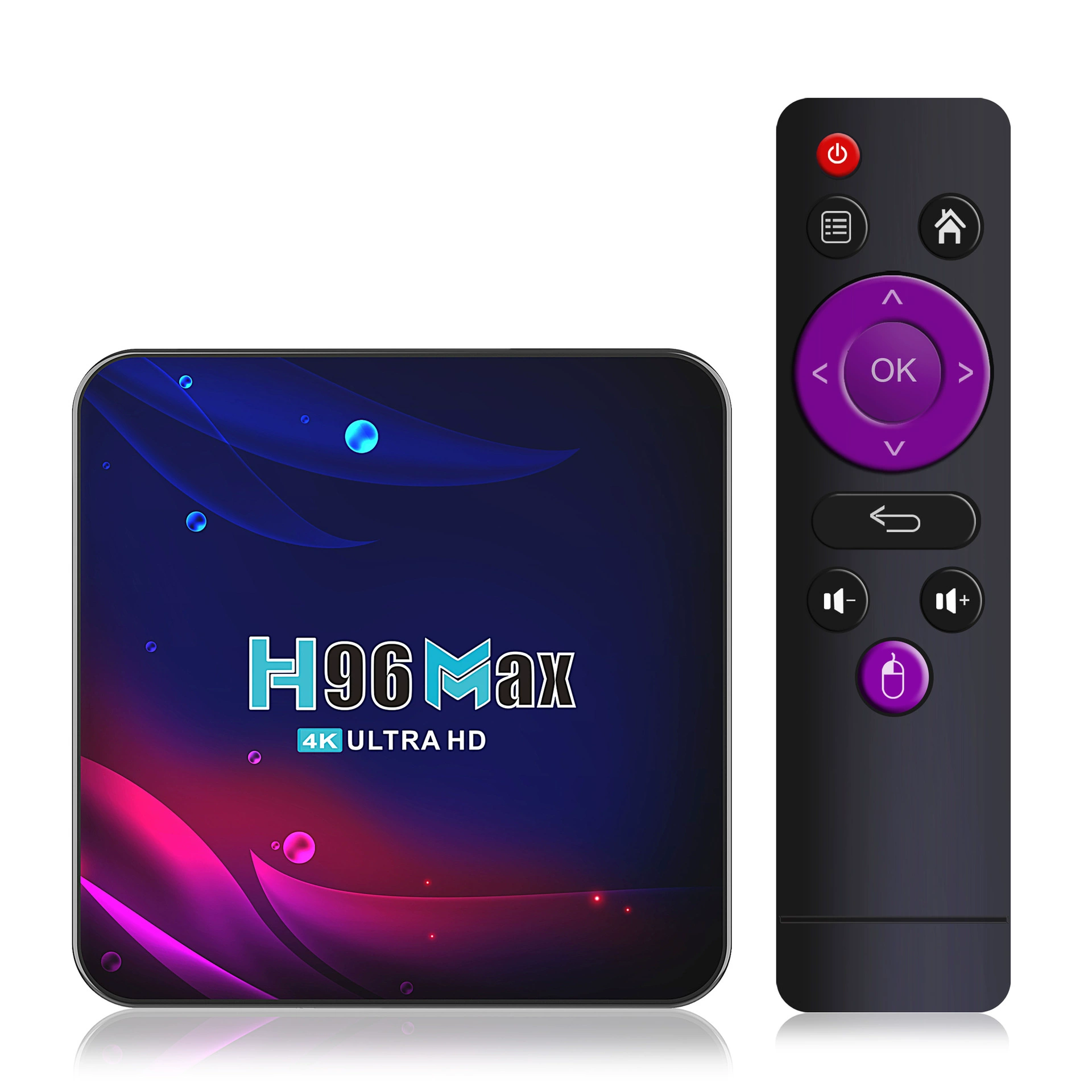 Набор сетевого завода - коробка wholesale h96max TV box Android 11.0 сетевой HD плеер