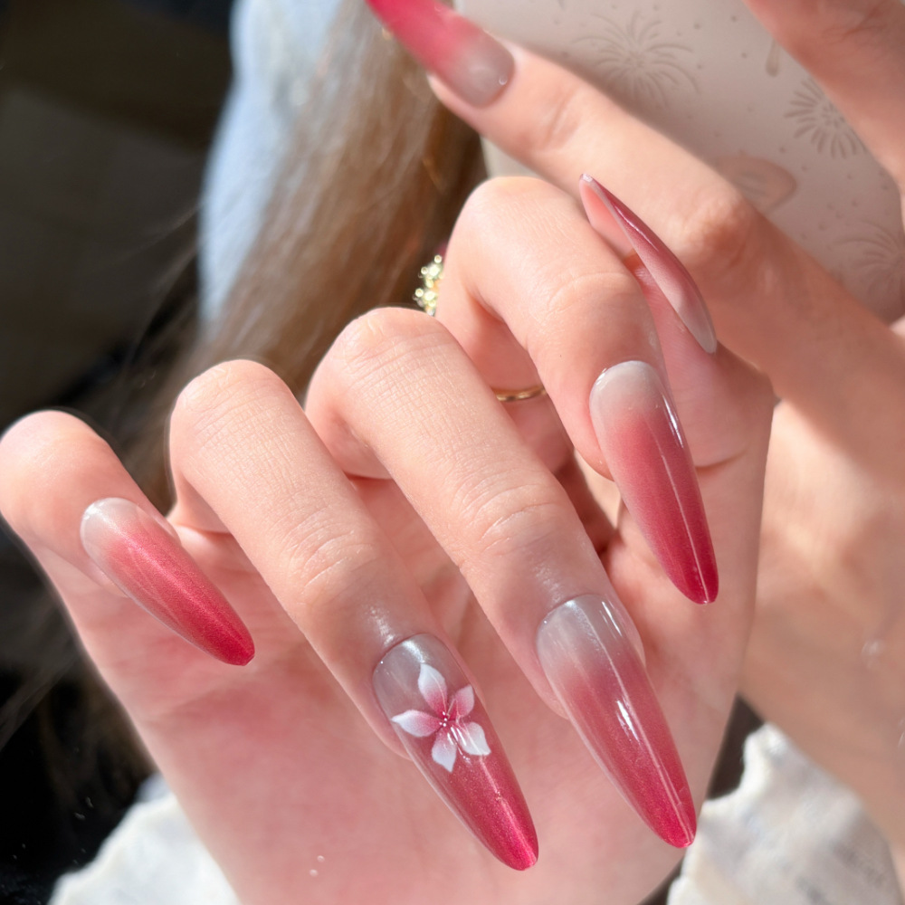 Temperamento de manicure desnudo, brillante, suave, versátil, puro deseo de sentir la atmósfera, blanquear, usar productos terminados de uñas