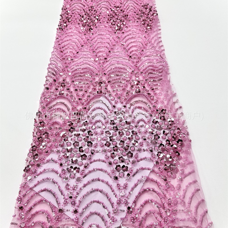Fabricante de ropa de boda retro ligera de lujo accesorios de vestido al por mayor lotes transfronterizos tela de bordado rápido