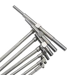 ETOPRO Stainless Steel Adjustable Inner Diameter Gauge 8-150mm Hole Gauge Inner Diameter Gauge Telescopic Gauge