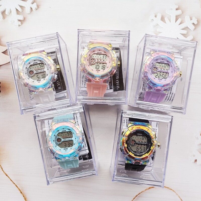 Manufacturer Wholesale New Colorful Electronic Watch Sports Colorful Luminous Alarm Clock High-Value Multi-Functional Student Watch Manufacturer Wholesale New Colorful Electronic Watch Sports Colorful Luminous Alarm Clock High-Value Multi-Functional Student Watch