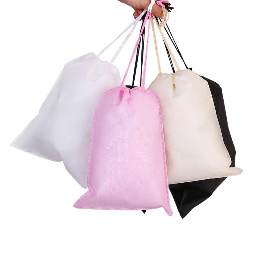 Bolsa de cordón no tejida con cordón bolsa de regalo zapatos de ropa bolsa de embalaje bolsa de almacenamiento de ropa de viaje bolsa de organización de Juguetes