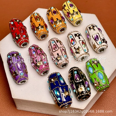 handmade loose beads spacer – Zərgərlik ara hissələri
