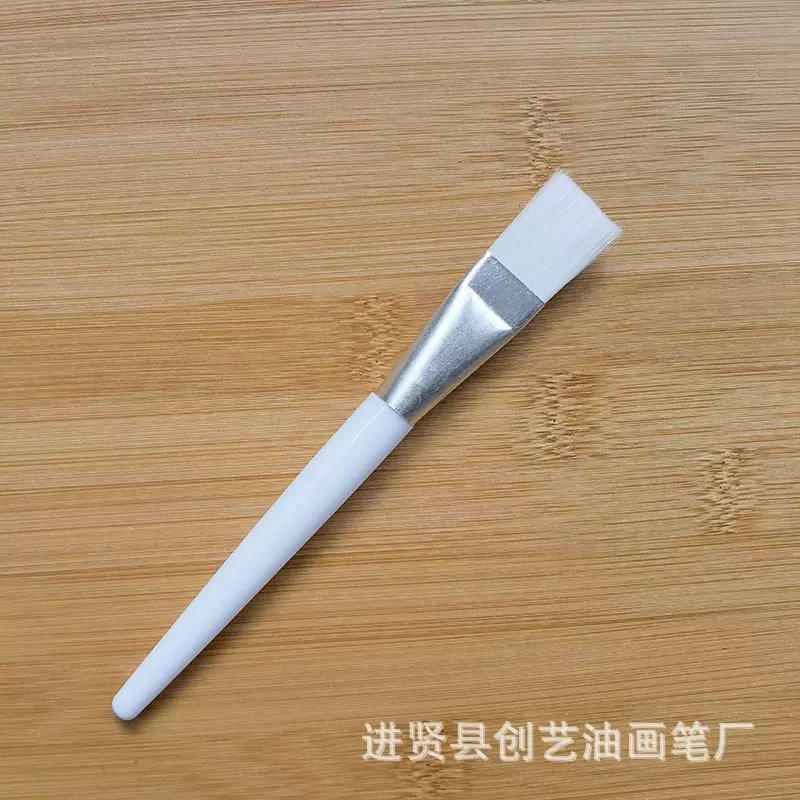 源头现货白毛面膜刷化妆刷美容刷美容工具面膜刷子批发跨境热销