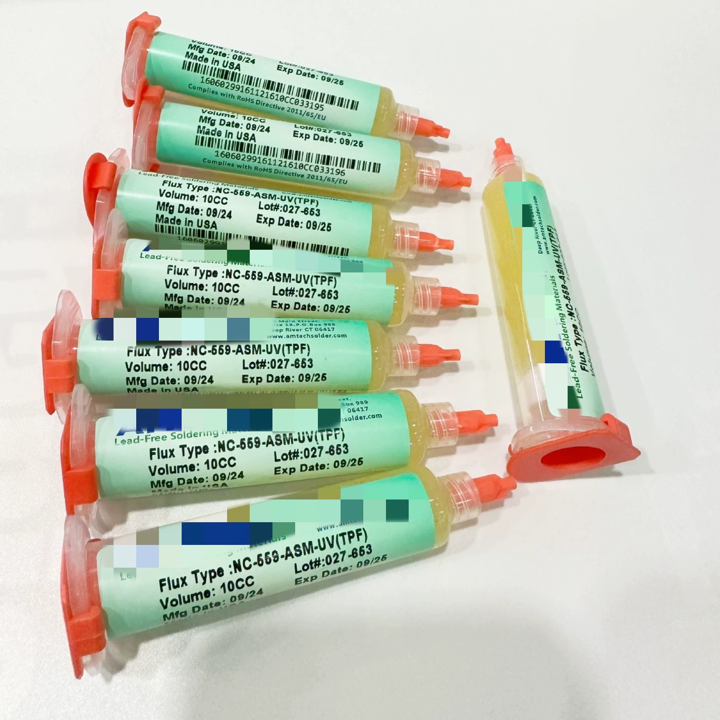 Ремонт паяльной пасты Масло Масло Масло Масло Масло Масло Масло Припоя Шприц 559-ASM Паяльная паяльная паста