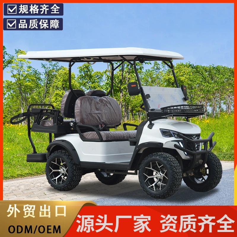 Гольф-тележка Электрическая экскурсионная машина Живописная зона завода