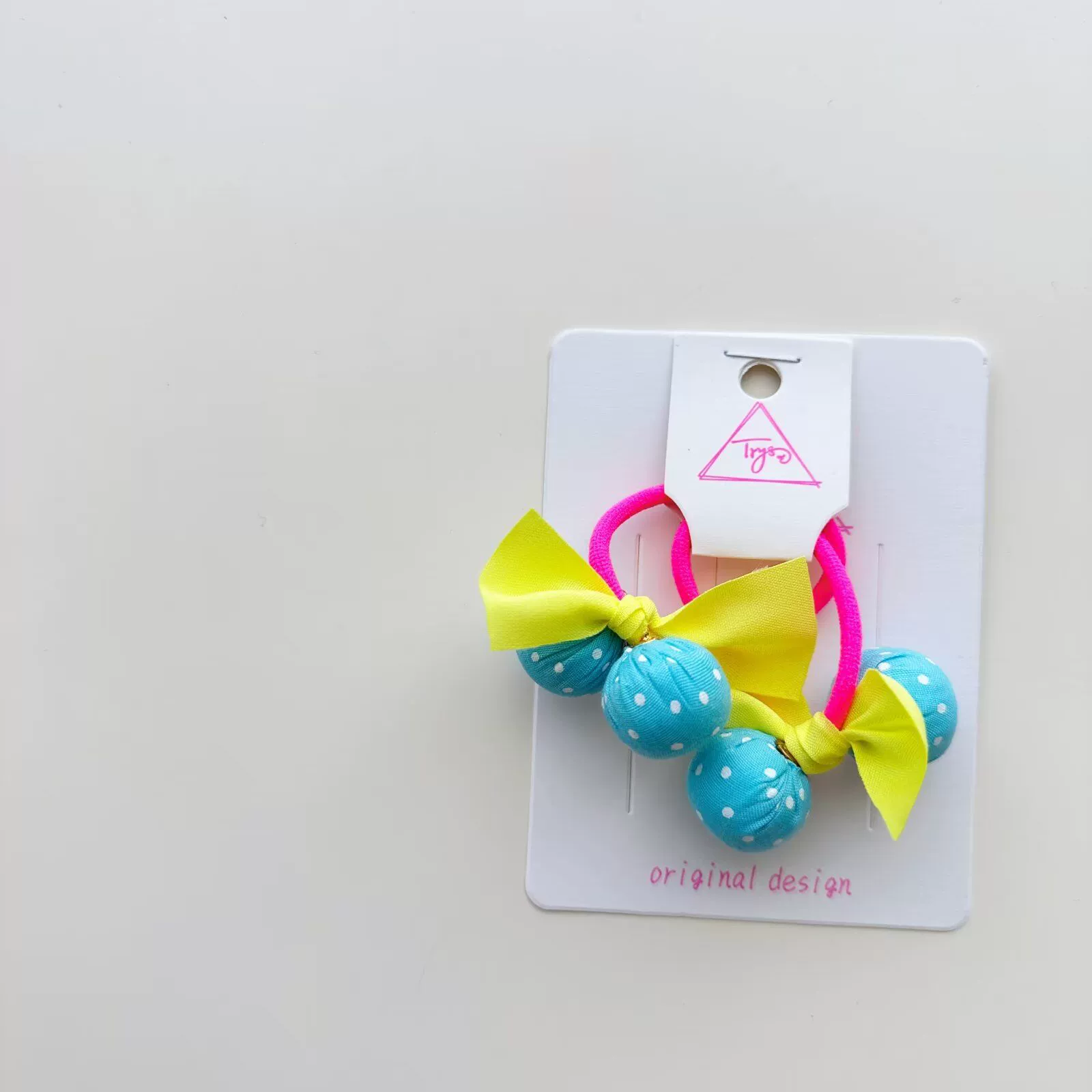 Children's hair rope with bow