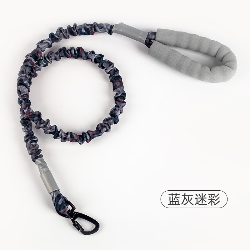 Transfronterizos Amazon nuevo perro tracción cuerda elástica corda a prueba de explosiones corda de perros artículos de mascotas para caminar cuerda de perros