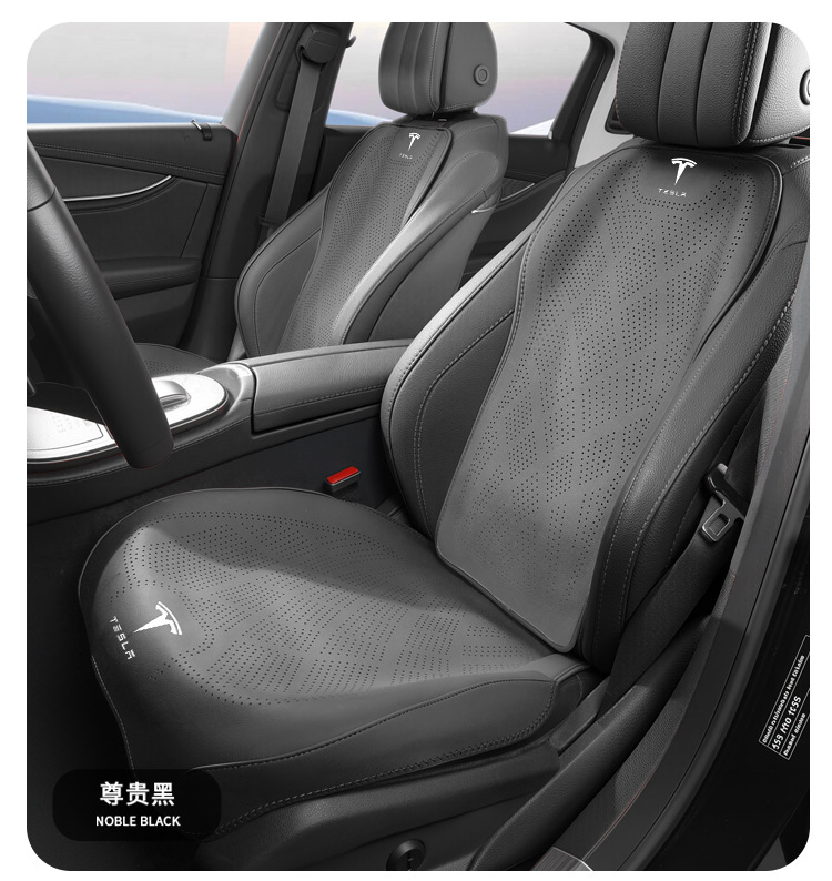 Cross-Border Suitable for Tesla Model 3 Model Y Car Seat Cushion All Year Round Summer Breathable Seat Cover Export