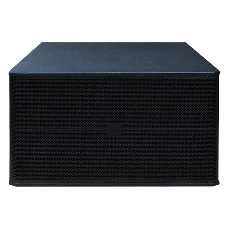 Etapa grande de audio doble de 18 pulgadas de alta potencia pasiva subwoofer Altavoz profesional equipo de audio al aire libre transfronteriza