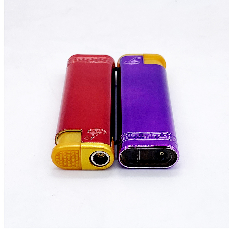 充气直冲防风打火机