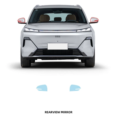 Car paint protective film: Film Tpu Invisible Car Film - rearview-mirror-tpu-film-imported-tpu-film-specially-cut-for-special-vehicles