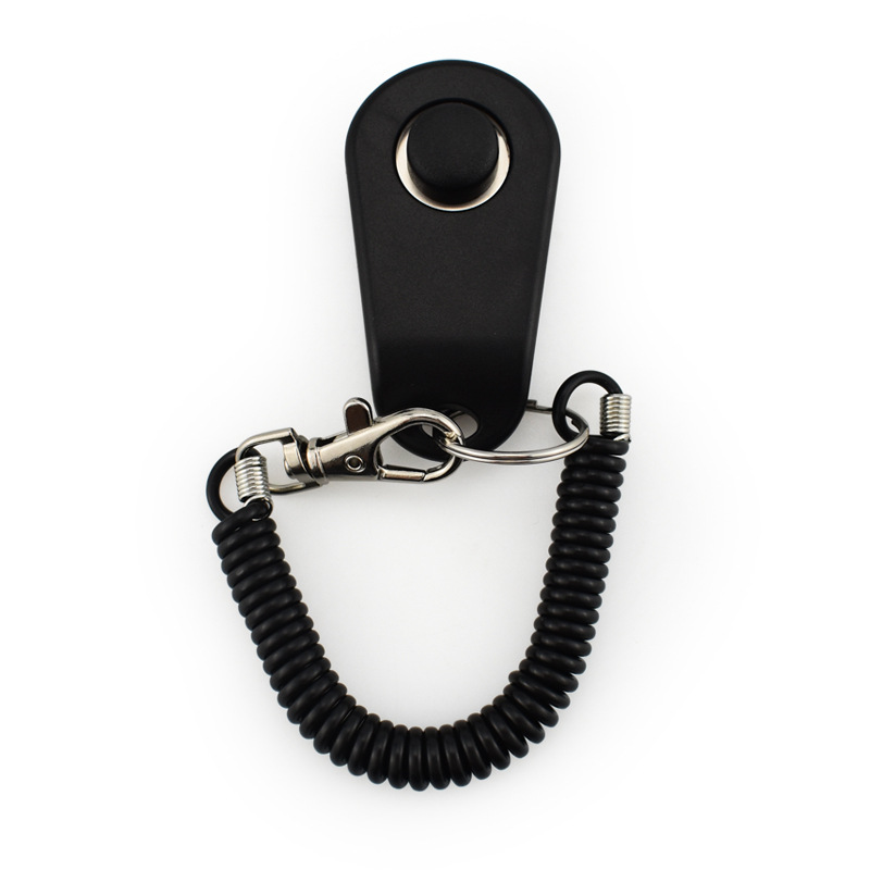 Anillo de mascota anillo entrenador sonido interactivo dispositivo de sonido dedo perro entrenador gato y perro universal anillo de pulsera larga