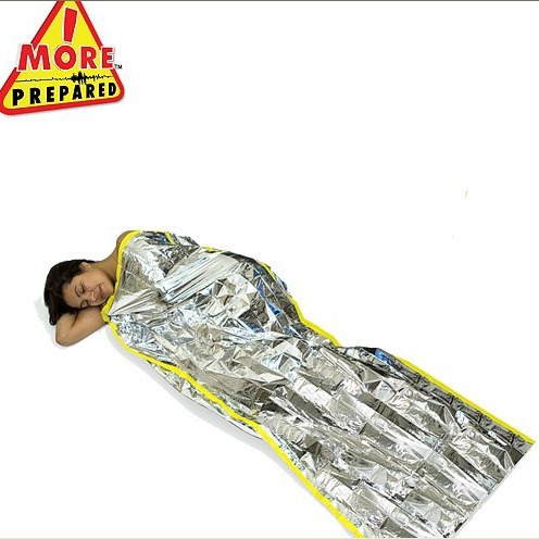 地震应急睡袋 急救睡袋 户外隔热睡袋急救毯 保温救生睡袋