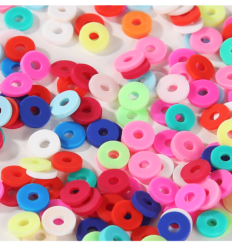 18g Weight Beads Jewelry Making Type DIY Jewelry Accessories Classification soft clay Material Soft Clay Round DIY Jewelry Accessories Beads