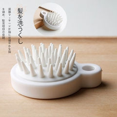 Japanese-style silicone soft hair brush massage tool, shampoo anti-dandruff anti-itch hair scraper, head massage comb, wholesale