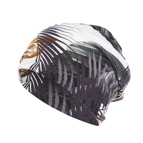 New Arrival Beanie Hat on Amazon: Elastic Print Men's Headscarf for Outdoor Cycling, Mini Cap with Bicycle Liner, Helmet-Ready Headwear
