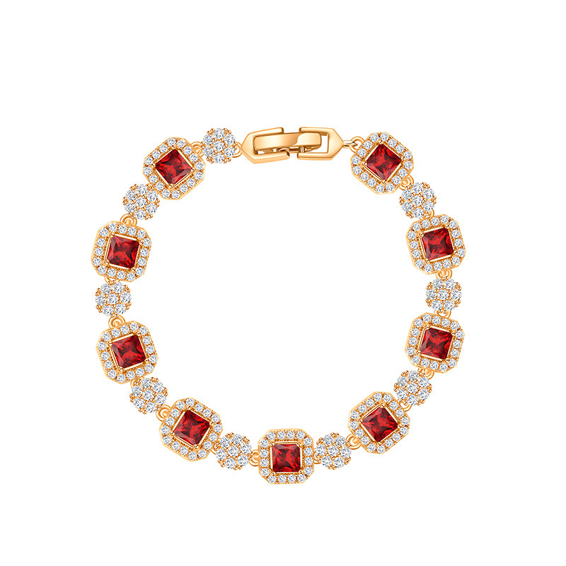 Light Luxury French Style Red Sugar Bracelet Women's Fashion Niche Design Sense Personalized Internet Celebrity Commuter Bracelet Live Hot Sale