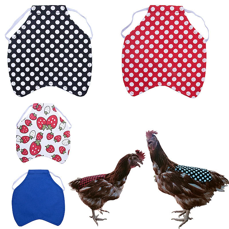 Внешняя торговля Pet Защита Перо Фиксатор Задняя Крыло Протектор Курица Седло Фартук Двойной Слой Куртка