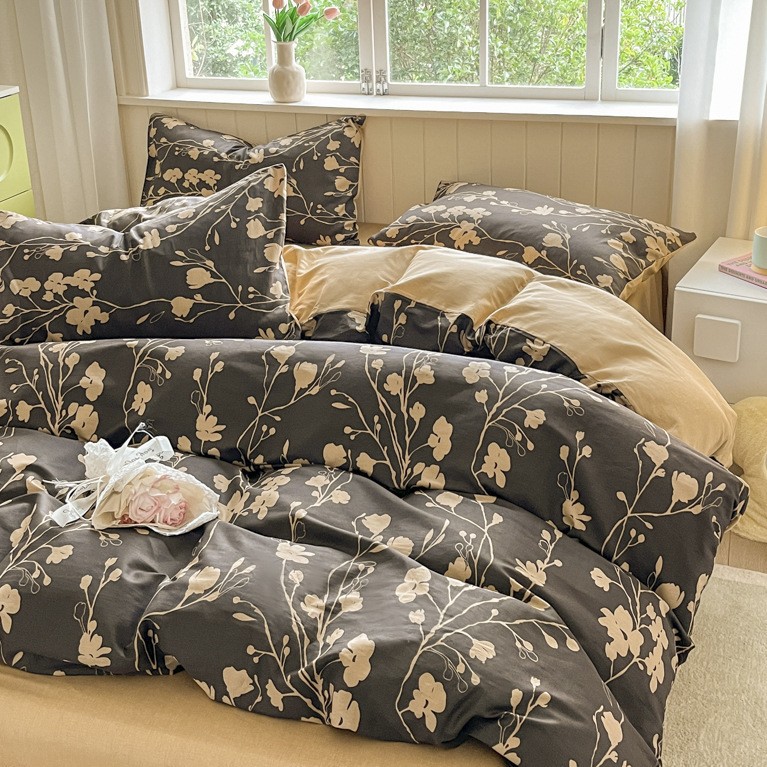 꽃 운율이 계속됩니다 - 갈색