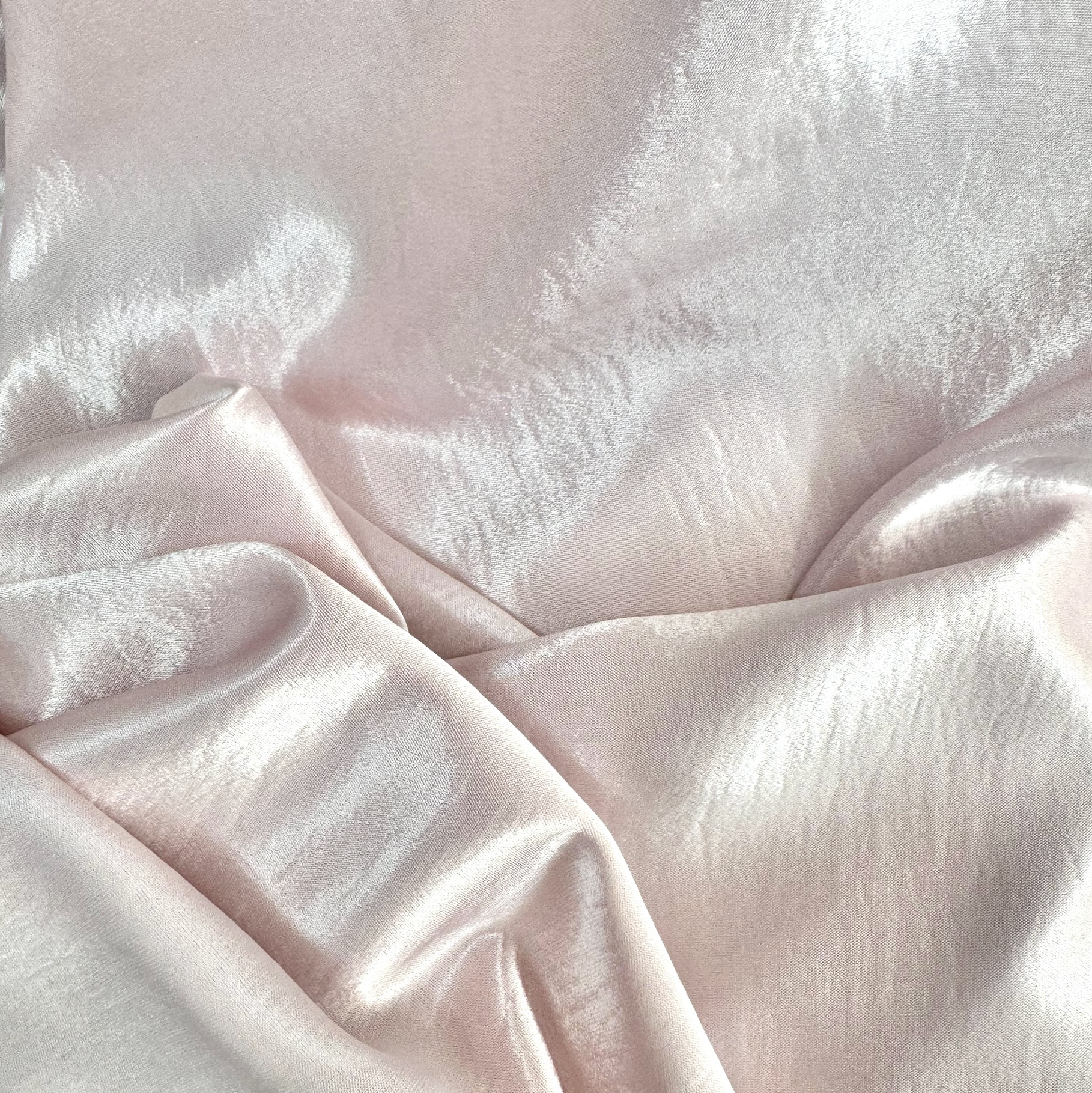 现货幽兰缎缎面 有光亮面垂感色丁布 婚纱礼服家居女装高档面料