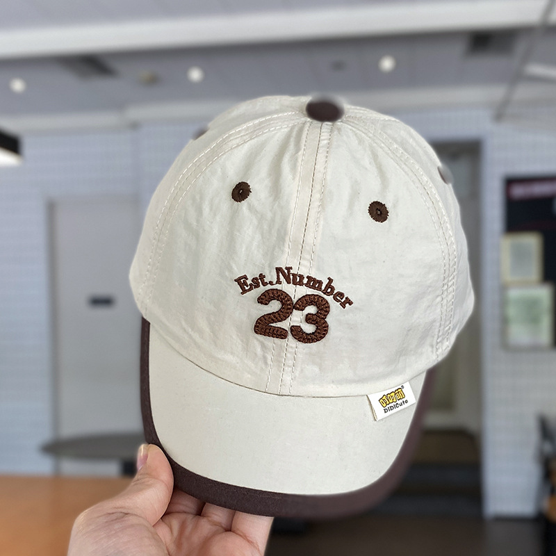 Sombrero de bebé verano delgado para niños gorras de béisbol con lengua de pato tesoro para hombre, secado rápido, sombra de verano, sol, sol, verano para niños