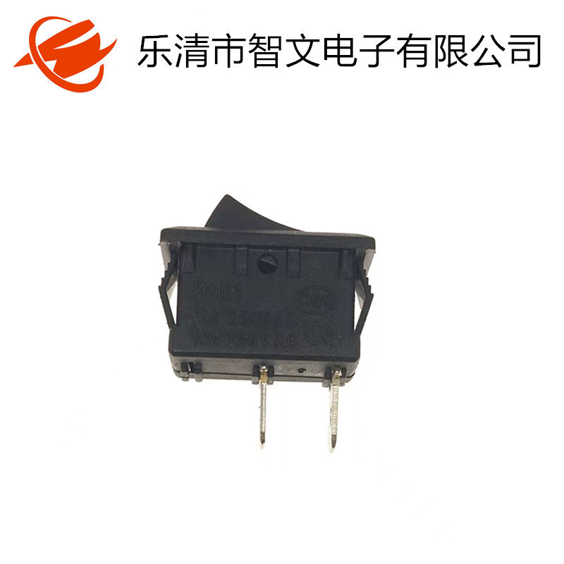 Boat-Shaped Switch Kcd1-101 Two-Pin Two-Speed Bevel Flat Power Rocker Switch Io 15*21mm Boat-Shaped Switch Kcd1-101 Two-Pin Two-Speed Bevel Flat Power Rocker Switch Io 15*21mm