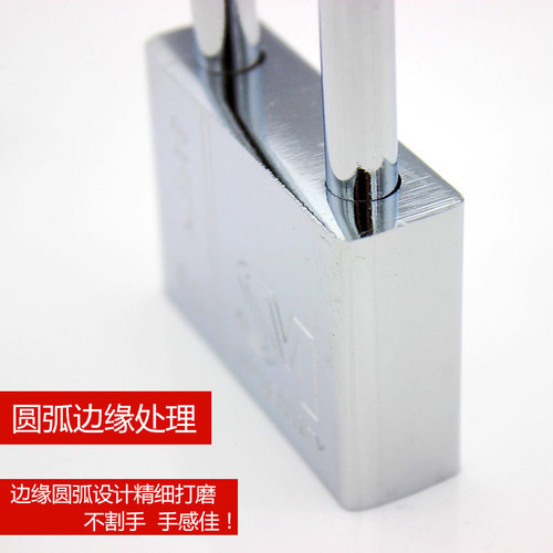 K9HX wholesale Huilaida stainless steel padlock door bolt lock open padlock one key to open multiple locks N