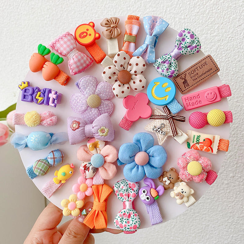 Niñas no lastiman el cabello lindo lindo abrazadera de pelo de sudor para bebés, cabello para bebés pequeños