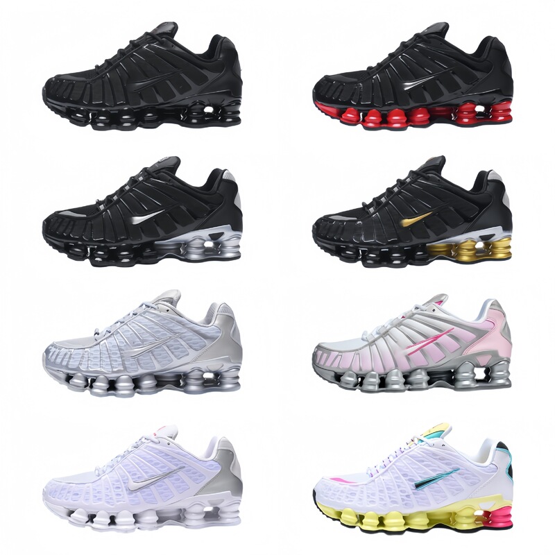 Cross-border plus-size men's and women's Shox TL13 running shoes, thick-soled comfortable athletic shoes, export supply, sizes 36-48 Cross-border plus-size men's and women's Shox TL13 running shoes, thick-soled comfortable athletic shoes, export supply, sizes 36-48