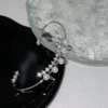 Brand small design earrings from pearl, cute ear clips, trend of season, Korean style, wholesale