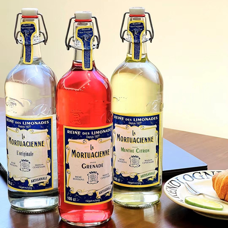 MaisonRième法国进口MORTUACIENNE莫多闲柠檬汽水饮料果味气泡水