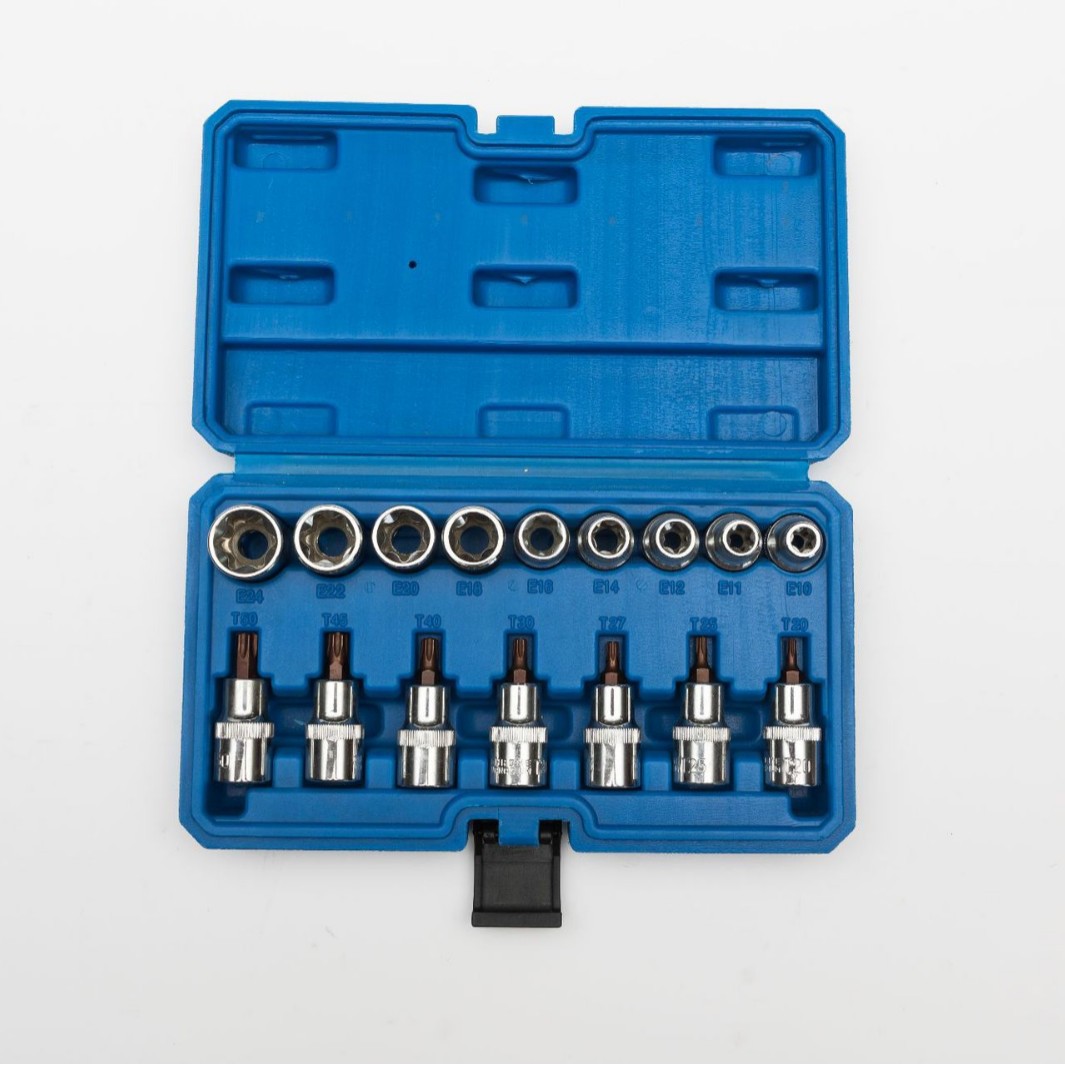 特价现货S2材质16件T料压配和E套筒组套S2材质表面发红处理