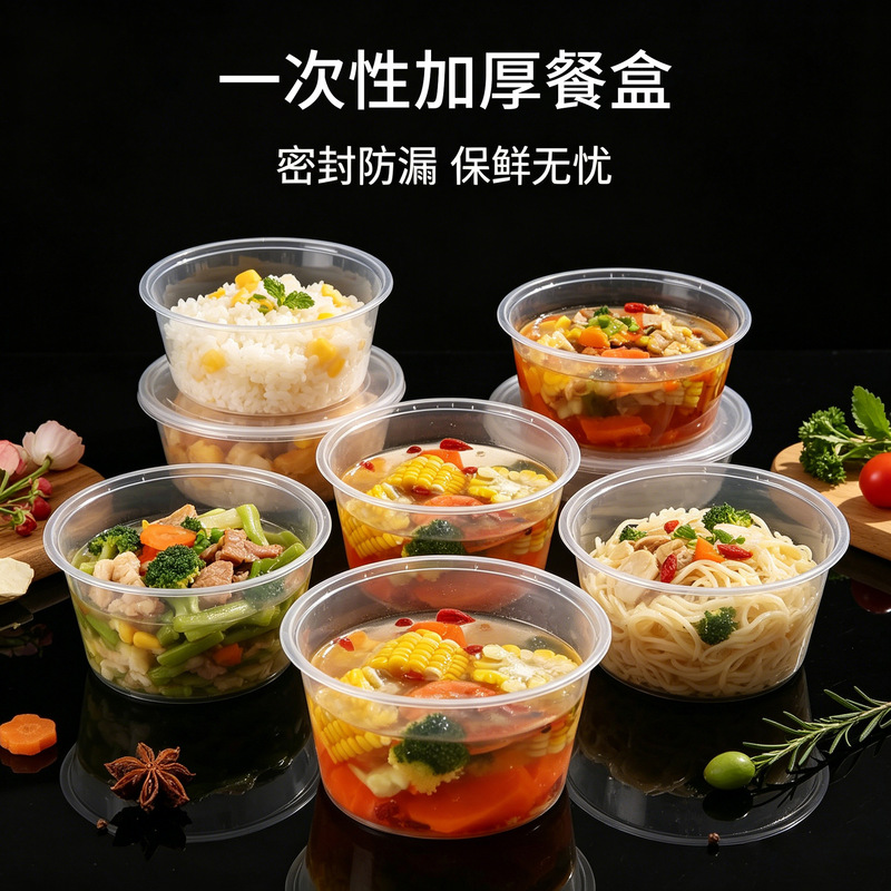 Disposable Pp Plastic Bowls, Thickened, Round, for Home Use, Rice Bowls, Soup Bowls, Takeaway Packaging, Banquet Bowls, 50 Pieces, Free Shipping, Clearance Sale Disposable Pp Plastic Bowls, Thickened, Round, for Home Use, Rice Bowls, Soup Bowls, Takeaway Packaging, Banquet Bowls, 50 Pieces, Free Shipping, Clearance Sale