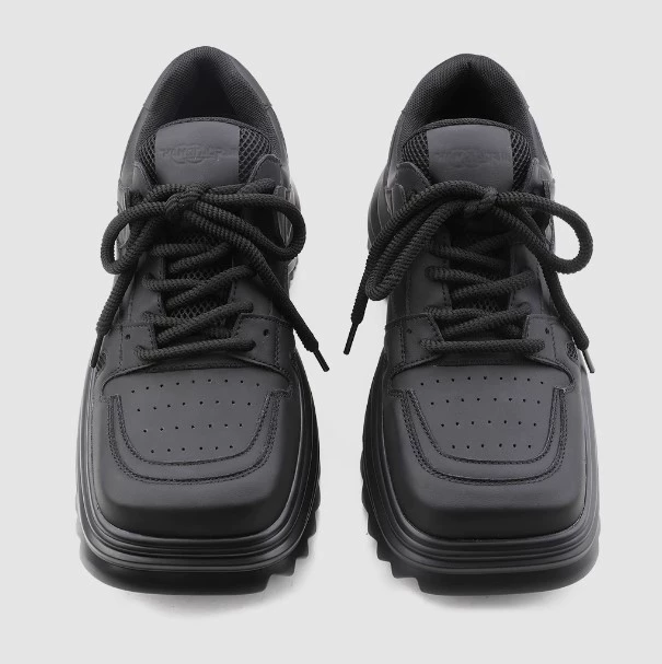 Модные трендовые универсальные кроссовки в стиле ретро на толстой подошве в Корейском стиле, новая летняя Молодежная удобная обувь Torre с квадратным носком, 2023