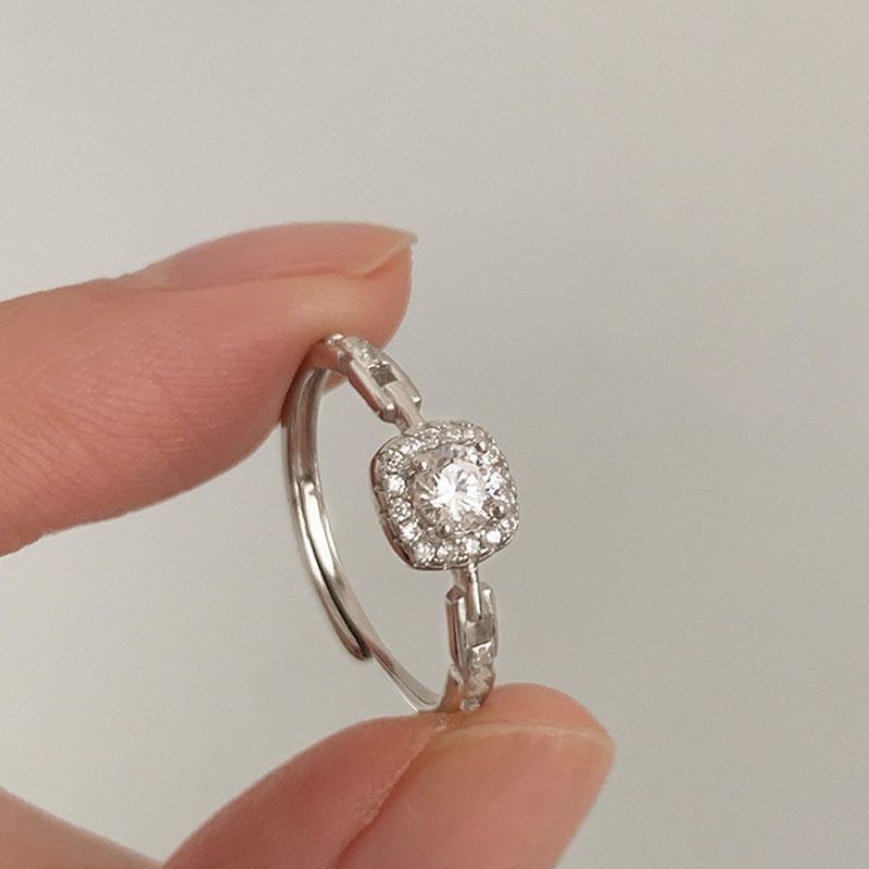 Brand small design adjustable elegant cute ring, high-quality style, light luxury style