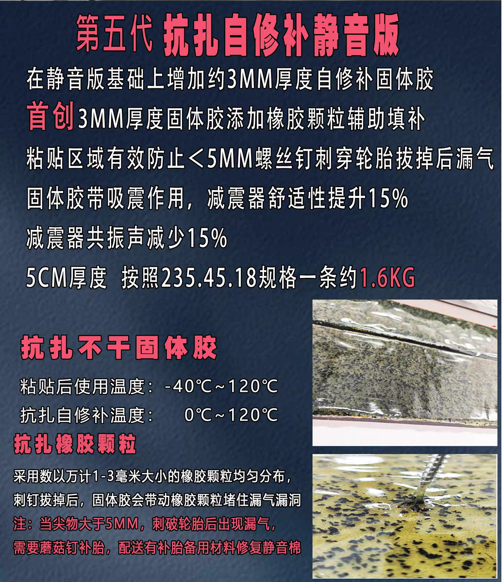 171819inch Self-Repairing Noise-Reducing Cotton-Controlled Tires 195205215/171819 Noise-Reducing New Energy Tires