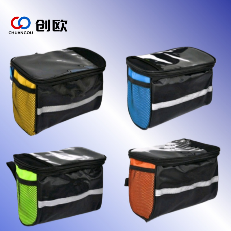 Bolsa de bicicleta al por mayor manillar delantero bolsa de bicicleta de montaña carretera bolso