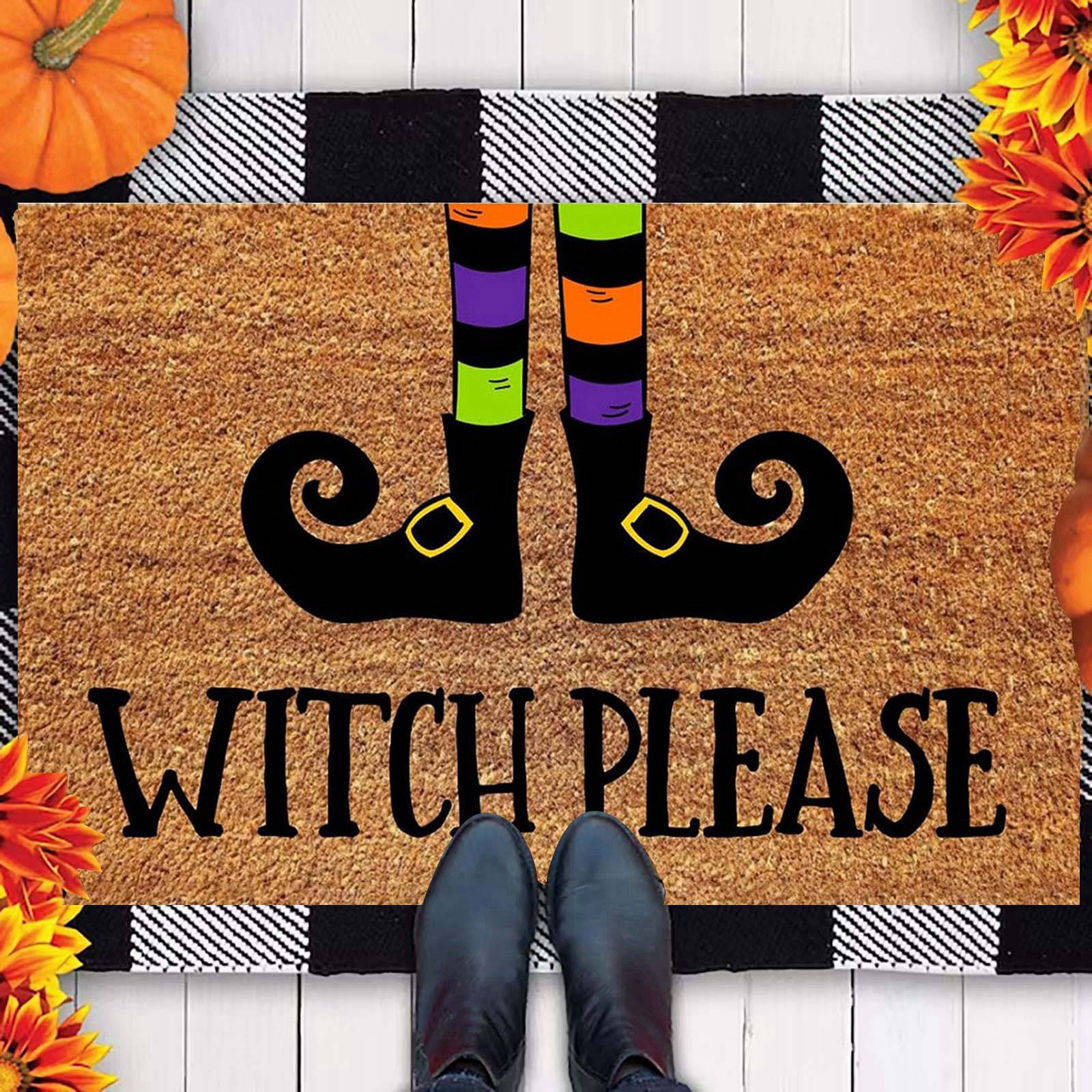 Hallowmas home decoration atmosphere floor mat entrance door mat kitchen clown floor mat entrance floor mat_voghion.com