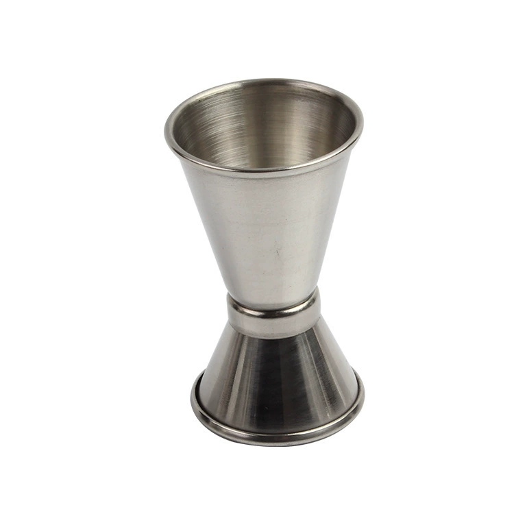 Double-sided wineglass stainless steel, measuring cup
