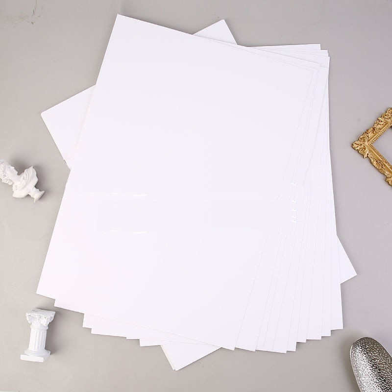 Cartón en blanco y negro 180 gramos A3 A4 cartón pintado a mano para niños cartón duro en blanco y negro DIY origami a mano se puede personalizar