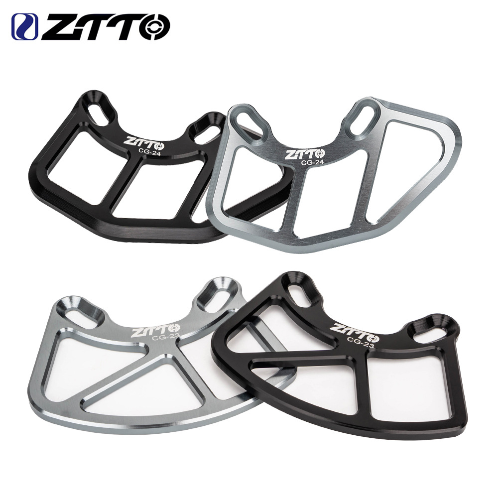 ZTTO guía de cadena de bicicleta de montaña placa protectora cadena de bicicleta anti-caída antideslizante placa de protección modificada de velocidad variable