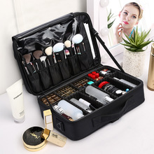 化妆箱专业跟妆师化妆包女大容量便携手提多功能旅行化妆品收纳箱