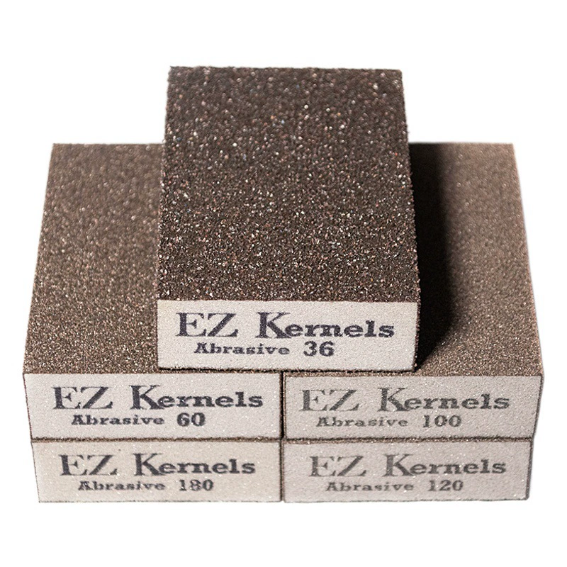 Заводская оптовая продажа губчатый блок песка марки K 36 # металлическая полировка для удаления ржавчины столярная мебель ручной шлифовки губчатый блок песка