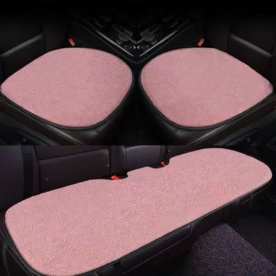 Qìchē – Seat cushion, seat cover Plush Car Mat