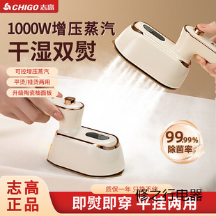 Zhigao Handheld Steam Garment Steamer Ironing Machine for Home Use, Small Electric Iron for Ironing Clothes, Portable Iron
