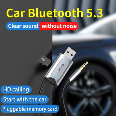 New Arrival 5.4 Car Bluetooth Receiver Old Fashioned Audio Adapter Tf Card
