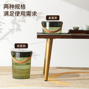Tea Bucket Tea Ceremony Tea Table Garbage Container Tea Dregs Separation Filter Drainage Bucket Kung Fu Tea Set Accessories Household Waste Water Bucket